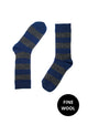 RUGBY MARINO-GRIS LANA