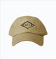 GORRA BEIGE LOGO AZUL