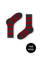 RUGBY ROJO-GRIS LANA