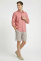 CAMISA LINO ROSA