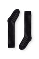 NEGRO CANALÉ GRIS LUREX