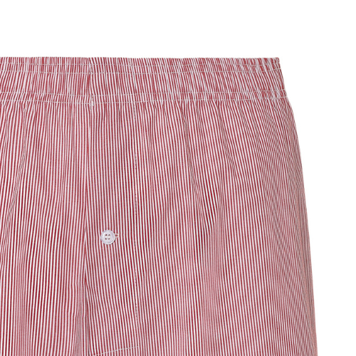 Bóxer para hombre rojo a rayas, ideal para el día a día