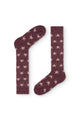 LUREX ESTRELLAS BURGUNDY