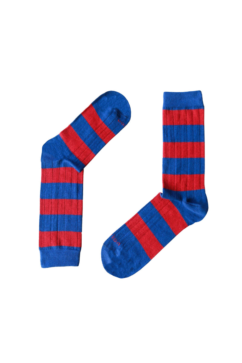 SHORT RED-BLUE RUGBY