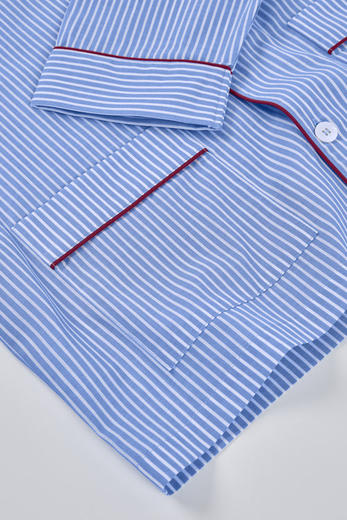 PIJAMA HOMBRE ALGODÓN RAYAS
