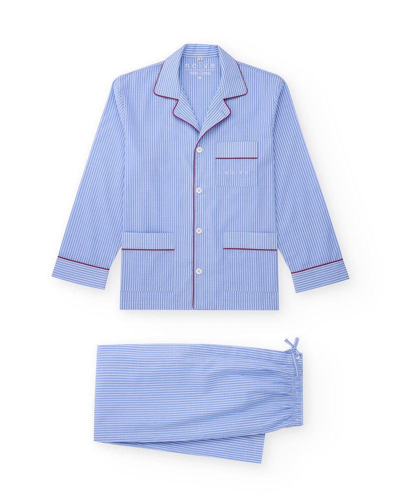 PIJAMA HOMBRE ALGODÓN RAYAS