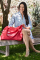 VESTIDO CAMISERO LINO AZUL CLARO
