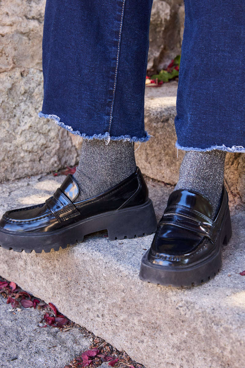 calcetines de mujer, color marrón brillante. hechos en algodón cómodos de usar