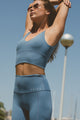 TOP AZUL