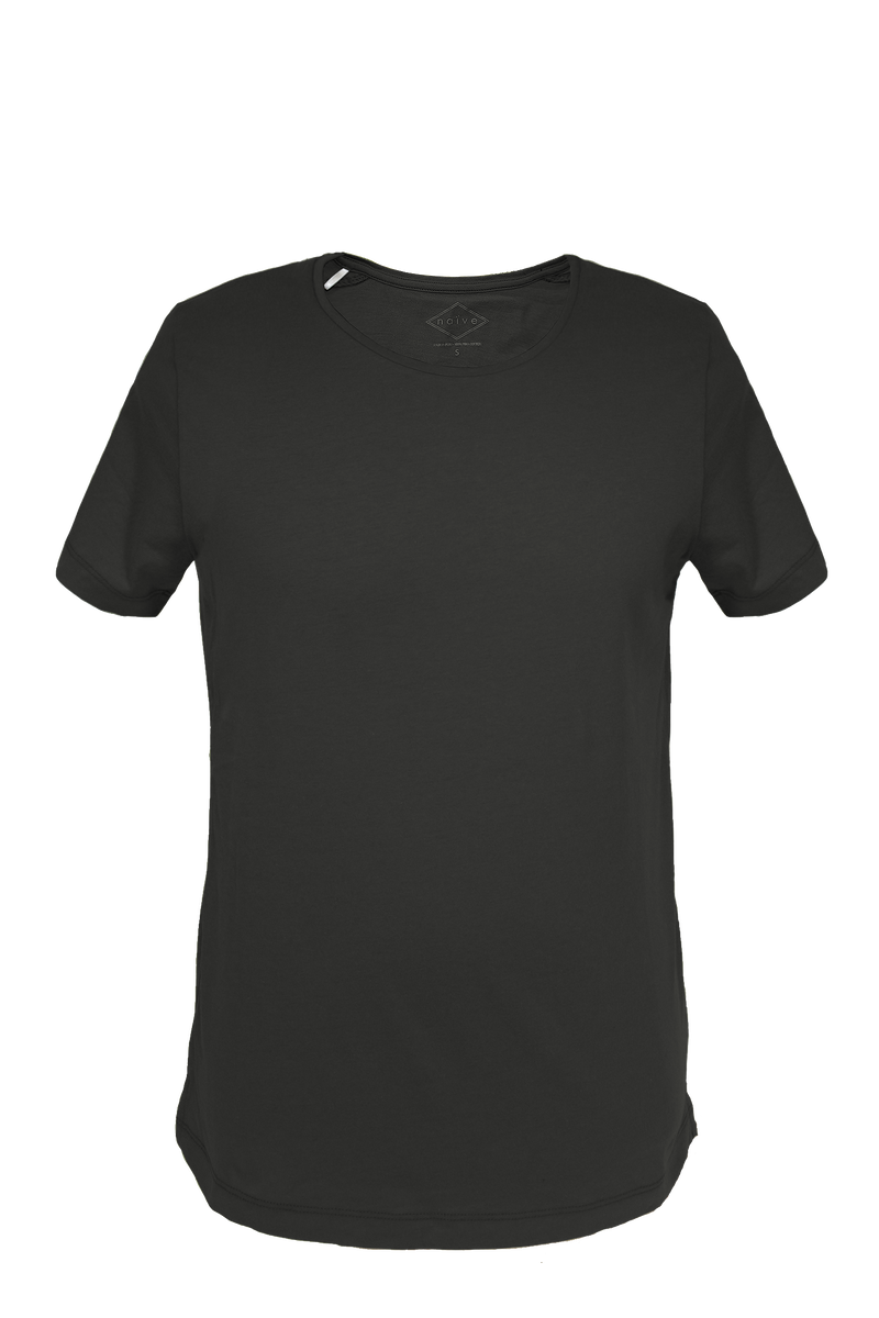 BLACK SHORT SLEEVE T-SHIRT